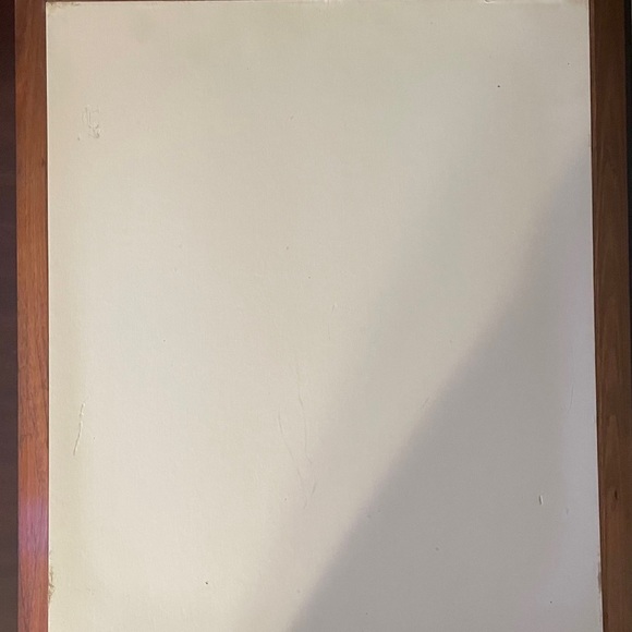 A Little Kiss Nicely Framed Print by Margaret Kane Boy Kissing Girl MCM Big Eyes - Picture 4 of 6